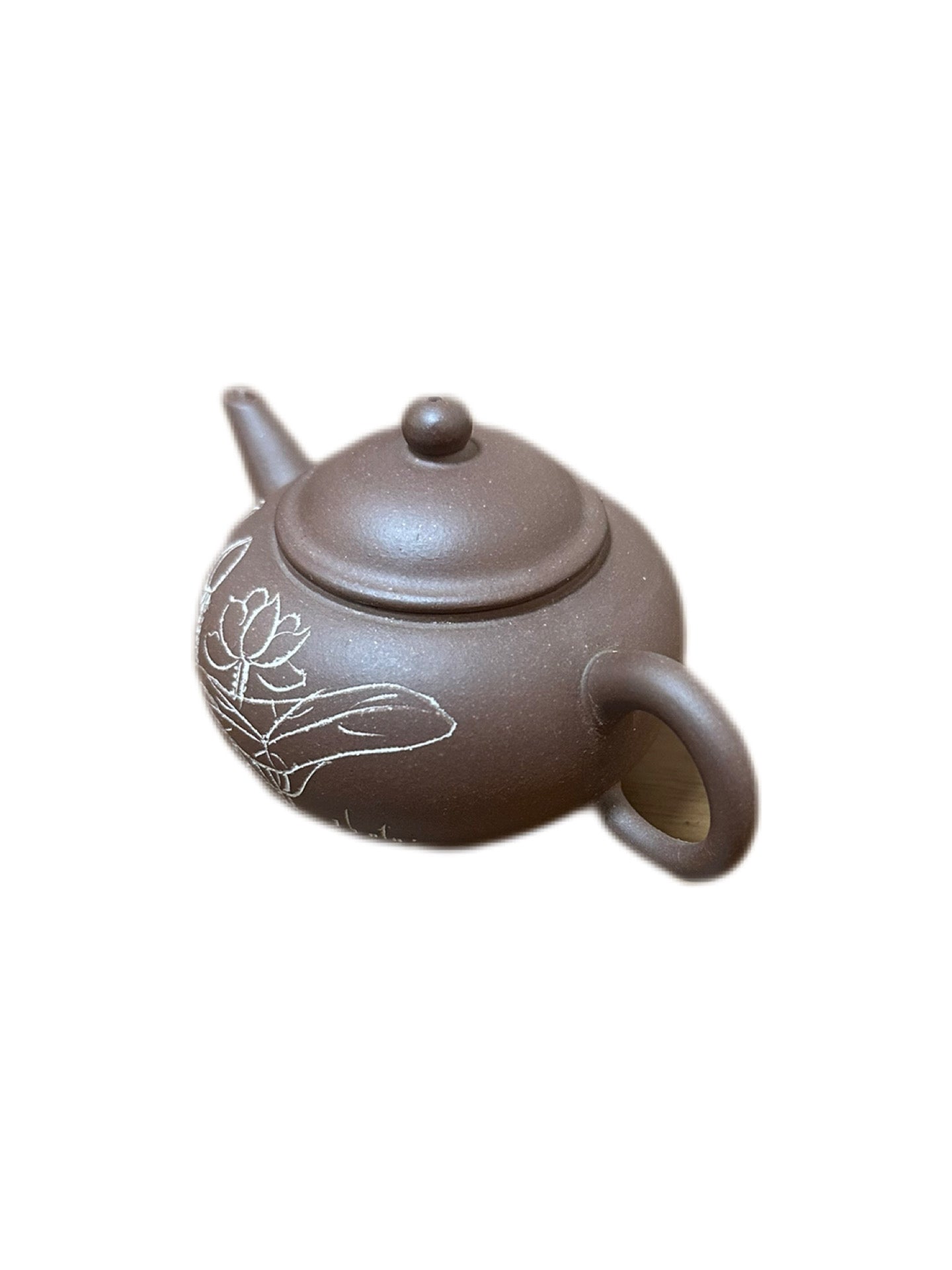 Mini Purple Clay Teapot